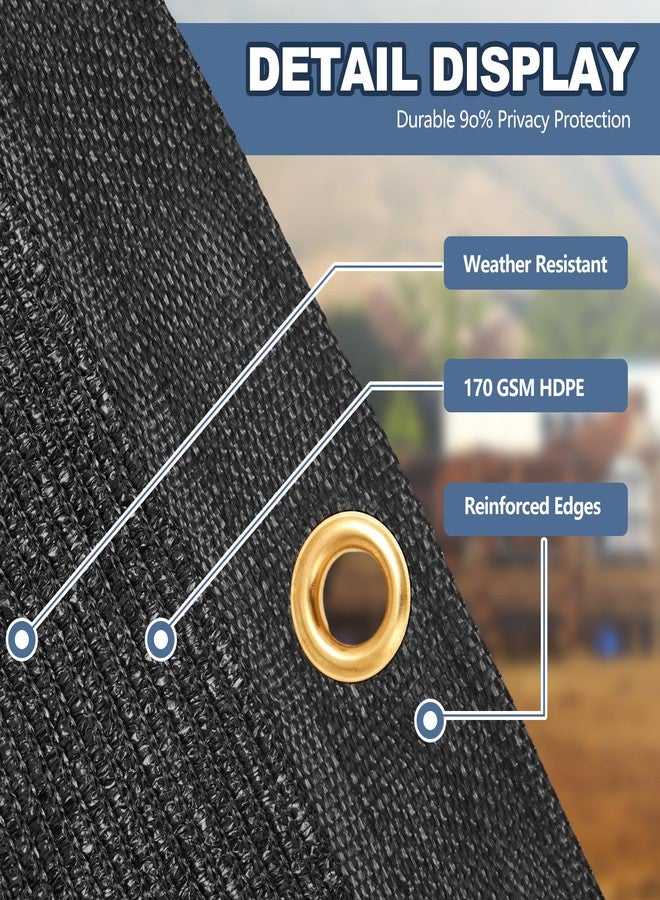 Wesnoy حاجز إسطبل خيول من ويسنوي، مقاس 112 × 44 بوصة، مزود بحلقات معدنية وأربطة. شاشة شبكية متينة لحماية الخصوصية، مناسبة لإسطبلات الخيول والشرفات والباحات والحدائق الخلفية. - Image 5